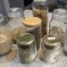 Seeds in jars